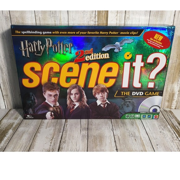 Harry Potter Scene It? 2nd Edition DVD Movie Trivia Family Board Game - Picture 1 of 4